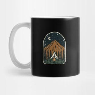 Camp Mountain Night Mug